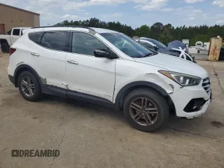2018 Hyundai Santa Fe 2.4L z VIN 5NMZUDLB9JH095157, wystawiony jako Copart lot #53546725 z przebiegiem 128 840 mil mil oraz Szkoda całkowita • Salvage title. Historia ofert i sprzedaży dostępna na DreamBid. Obrazek 4.