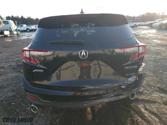 2024 Acura RDX w/A-Spec Package with VIN 5J8TC2H68RL007073, listed as a Copart auction lot 45111955 with 9,991 mi miles and Salvage Title. Bid and sale history available at carsss.com. Image 6.