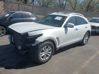 2014 Infiniti QX70 with VIN JN8CS1MW7EM413033, listed as a IAAI auction lot 41993136 with 148,838 mi miles and . Bid and sale history available at DreamBid. Image 19.