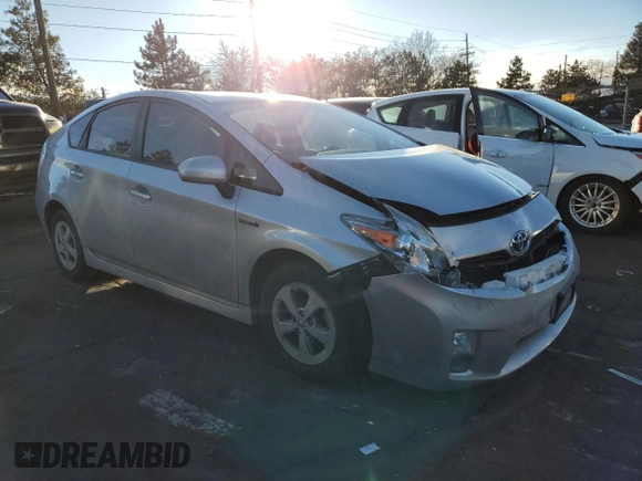 2011 Toyota Prius I with VIN JTDKN3DU8B0255314, listed as a Copart auction lot 87222864 with 143,517 mi miles and Salvage Title. Bid and sale history available at carsss.com. Image 4.