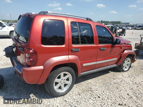 2006 Jeep Liberty Limited with VIN 1J4GK58K76W193789, listed as a Copart auction lot 50452715 with 115,381 mi miles and Salvage title. Bid and sale history available at DreamBid. Image 3.