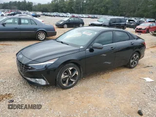2021 Hyundai Elantra Limited with VIN KMHLP4AGXMU152289, listed as a Copart auction lot 46085895 with 96,977 mi miles and Salvage Title. Bid and sale history available at carsss.com. Image 1.