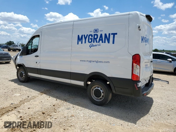 2023 Ford Transit Cargo с VIN 1FTBR1C83PKB66369, выставлен на аукционе Copart как лот 56473095 с пробегом Не указан миль и Списание • Salvage title. История ставок и продаж доступна на DreamBid. Изображение 2.