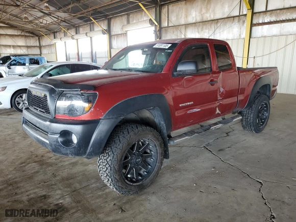 2008 Toyota Tacoma PreRunner with VIN 5TETU62N38Z561432, listed as a Copart auction lot 51091105 with 262,808 mi miles and Salvage Title. Bid and sale history available at carsss.com. Image 1.