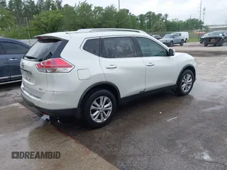 2015 Nissan Rogue S with VIN KNMAT2MT9FP527207, listed as a IAAI auction lot 41927365 with 139,876 mi miles and . Bid and sale history available at DreamBid. Image 4.