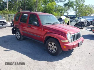 2007 Jeep Liberty Sport with VIN 1J4GL48K87W701907, listed as a IAAI auction lot 41802354 with 179,598 mi miles. Bid and sale history available at carsss.com. Image 1.