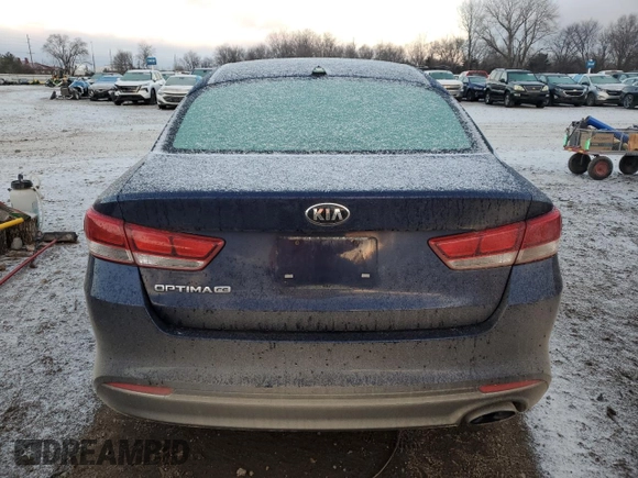 2016 Kia Optima LX with VIN 5XXGT4L35GG094291, listed as a Copart auction lot 85089364 with 89,950 mi miles and Salvage Title. Bid and sale history available at carsss.com. Image 6.
