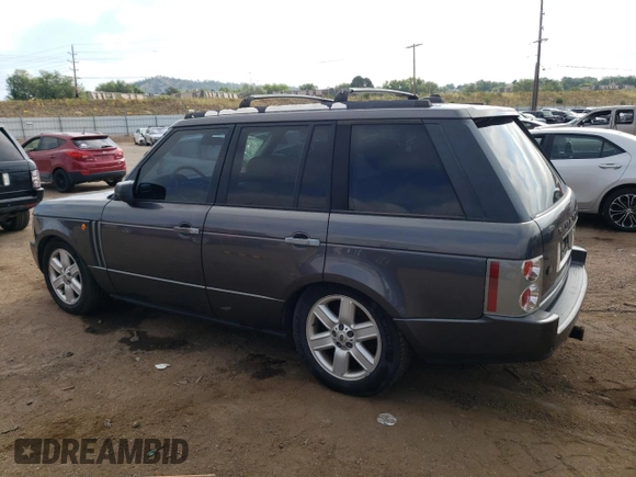 2005 Land Rover Range Rover HSE with VIN SALME11455A194805, listed as a Copart auction lot 63635744 with 160,951 mi miles and Clean title. Bid and sale history available at DreamBid. Image 2.