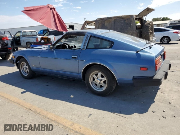 1981 Datsun 280ZX z VIN JN1HZ04S2BX268405, wystawiony jako Copart lot #65626714 z przebiegiem 94 507 mil mil oraz Tytuł czysty. Historia ofert i sprzedaży dostępna na DreamBid. Obrazek 2.