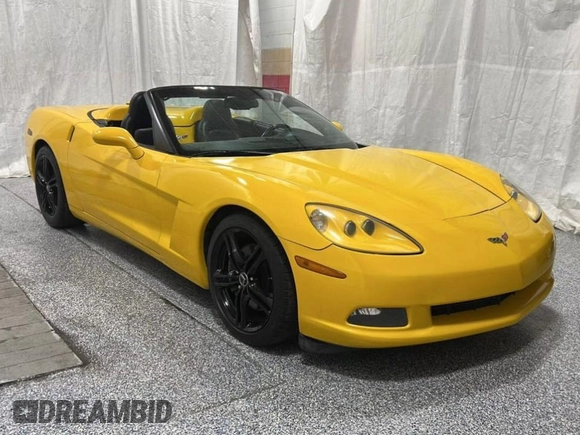 2005 Chevrolet Corvette with VIN 1G1YY34U755121170, listed as a Copart auction lot 57413505 with 77,002 mi miles and Clean title. Bid and sale history available at DreamBid. Image 1.