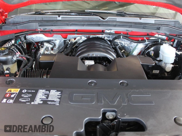 2015 GMC Sierra 1500 SLT with VIN 3GTU2VEJ2FG368016, listed as a Copart auction lot 53698605 with 91,980 mi miles and Salvage Title. Bid and sale history available at DreamBid. Image 7.
