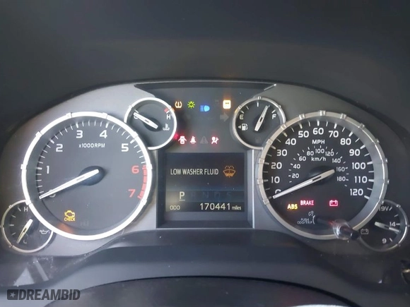2014 Toyota Tundra 2WD Truck SR5 with VIN 5TFEY5F13EX161341, listed as a IAAI auction lot 40934818 with 170,441 mi miles. Bid and sale history available at carsss.com. Image 7.