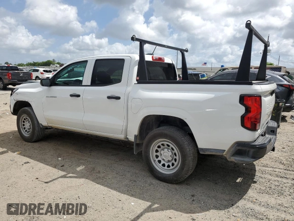 2023 Chevrolet Colorado 2WD Work Truck z VIN 1GCPSBEK1P1132168, wystawiony jako Copart lot #52357255 z przebiegiem 37 867 mil mil oraz Szkoda całkowita • Salvage title. Historia ofert i sprzedaży dostępna na DreamBid. Obrazek 2.