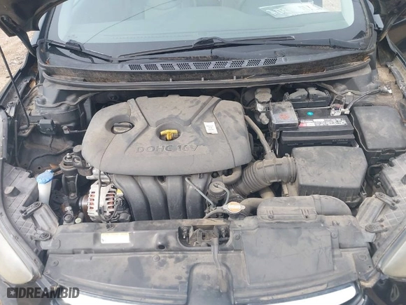 2011 Hyundai Elantra GLS PZEV with VIN 5NPDH4AEXBH019561, listed as a IAAI auction lot 41727109 with 84,982 mi miles. Bid and sale history available at carsss.com. Image 10.