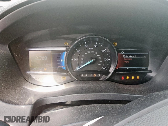 2017 Ford Explorer XLT with VIN 1FM5K7D84HGB52144, listed as a Copart auction lot 58974535 with 135,217 mi miles and Clean title. Bid and sale history available at DreamBid. Image 9.