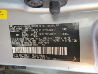 2014 Toyota Sienna LE AAS with VIN 5TDKK3DCXES518968, listed as a Copart auction lot 59553905 with 176,074 mi miles and Salvage title. Bid and sale history available at DreamBid. Image 13.