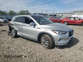 2021 Infiniti QX50 Luxe с VIN 3PCAJ5BA9MF106345, выставлен на аукционе Copart как лот 56383605 с пробегом 40 815 миль миль и Списание • Salvage title. История ставок и продаж доступна на DreamBid. Изображение 4.