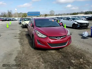 2016 Hyundai Elantra Value Edition with VIN KMHDH4AE6GU542083, listed as a Copart auction lot 42905375 with 0 mi miles and Salvage Title. Bid and sale history available at carsss.com. Image 12.