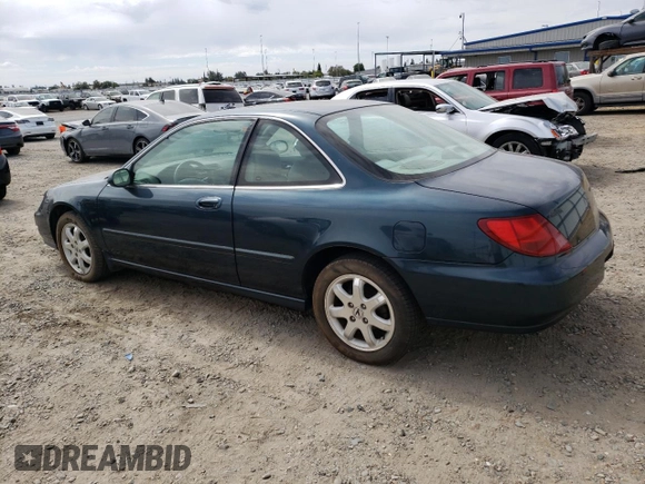 1998 Acura CL Premium z VIN 19UYA2259WL000799, wystawiony jako Copart lot #71822214 z przebiegiem 92 399 mil mil oraz Czysty tytuł • Clean title. Historia ofert i sprzedaży dostępna na DreamBid. Obrazek 2.