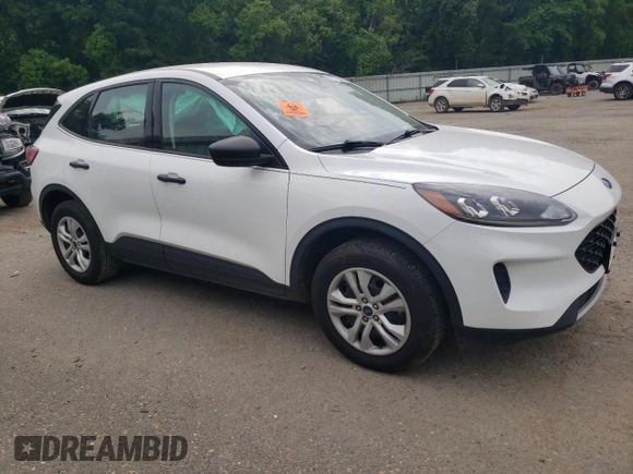 2022 Ford Escape S with VIN 1FMCU9F67NUB52032, listed as a Copart auction lot 56573245 with 46,383 mi miles and Salvage title. Bid and sale history available at DreamBid. Image 4.