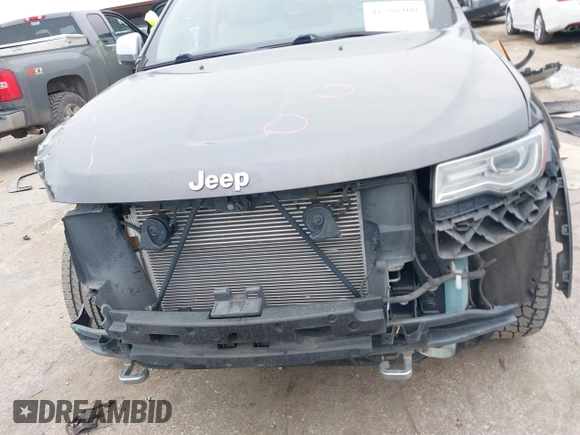 2014 Jeep Grand Cherokee Overland with VIN 1C4RJECG5EC207211, listed as a IAAI auction lot 41586309 with 115,293 mi miles. Bid and sale history available at carsss.com. Image 13.