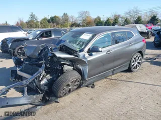 2018 BMW X2 xDrive28i with VIN WBXYJ5C33JEF69549, listed as a IAAI auction lot 40695422 with NaN miles. Bid and sale history available at carsss.com. Image 17.