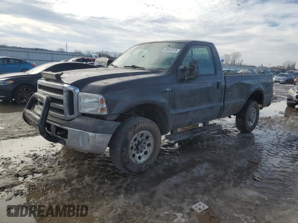2005 Ford F-250 XL with VIN 1FTNF21505EC75291, listed as a Copart auction lot 88982815 with Not Provided miles and Salvage Title. Bid and sale history available at DreamBid. Image 1.