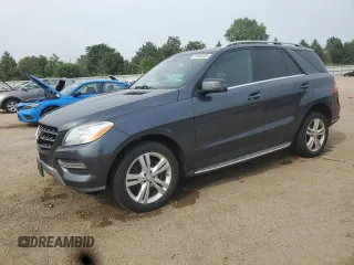 2014 Mercedes-Benz M 350 with VIN 4JGDA5HB9EA273288, listed as a Copart auction lot 59488055 with 105,471 mi miles and Salvage title. Bid and sale history available at DreamBid. Image 1.