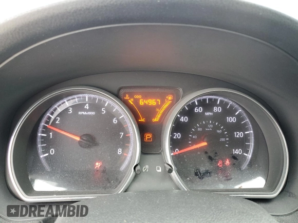 2014 Nissan Versa SV with VIN 3N1CN7AP9EL827396, listed as a Copart auction lot 44083975 with 64,967 mi miles and Salvage Title. Bid and sale history available at DreamBid. Image 9.