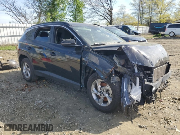 2022 Hyundai Tucson SEL with VIN 5NMJB3AE6NH012915, listed as a Copart auction lot 54155385 with 64,262 mi miles and Clean Title. Bid and sale history available at carsss.com. Image 4.