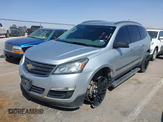 2015 Chevrolet Traverse LS with VIN 1GNKRFEDXFJ388491, listed as a IAAI auction lot 41700140 with 156,233 mi miles and . Bid and sale history available at DreamBid. Image 2.