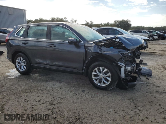 2024 Honda CR-V LX with VIN 2HKRS3H2XRH309659, listed as a Copart auction lot 85781464 with 13,492 mi miles and Non Repairable. Bid and sale history available at DreamBid. Image 4.
