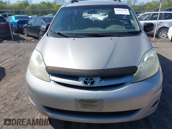 2006 Toyota Sienna CE with VIN 5TDZA23C36S419262, listed as a IAAI auction lot 42042520 with 202,686 mi miles. Bid and sale history available at carsss.com. Image 12.