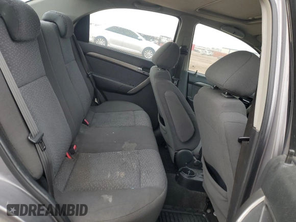 2008 Chevrolet Aveo LT with VIN KL1TG56688B068278, listed as a Copart auction lot 54069525 with 161,017 mi miles and Salvage title. Bid and sale history available at DreamBid. Image 10.
