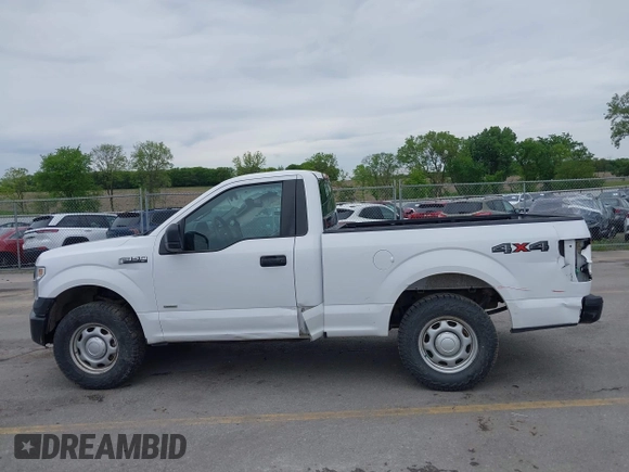 2017 Ford F-150 XL with VIN 1FTMF1EP2HKD58714, listed as a IAAI auction lot 42348983 with 80,468 mi miles and . Bid and sale history available at DreamBid. Image 14.