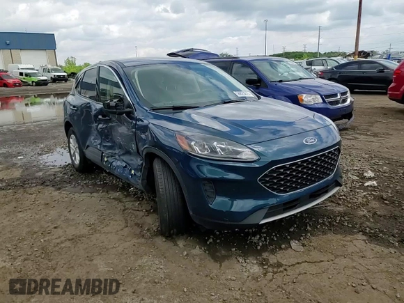 2020 Ford Escape SE with VIN 1FMCU9G64LUA83537, listed as a Copart auction lot 58823825 with 28,609 mi miles and Salvage title. Bid and sale history available at DreamBid. Image 14.
