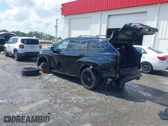 2023 Toyota Highlander L with VIN 5TDKDRAH7PS020856, listed as a IAAI auction lot 42137832 with 55,502 mi miles and . Bid and sale history available at DreamBid. Image 3.