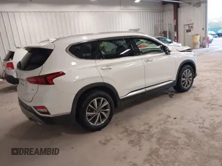 2019 Hyundai Santa Fe Limited with VIN 5NMS5CAD2KH021934, listed as a IAAI auction lot 40726332 with 52,994 mi miles. Bid and sale history available at carsss.com. Image 4.