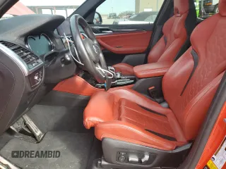 2020 BMW X3 M with VIN 5YMTS0C0XL9B95974, listed as a Copart auction lot 86833304 with 67,230 mi miles and Salvage Title. Bid and sale history available at carsss.com. Image 7.