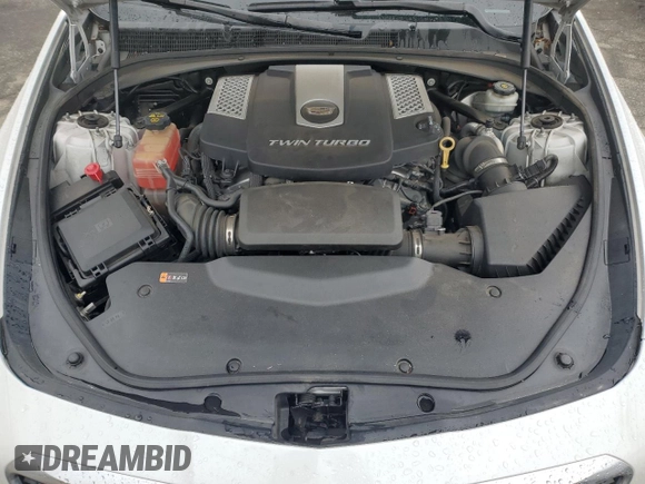 2016 Cadillac CTS V-Sport RWD with VIN 1G6AU5S88G0105245, listed as a Copart auction lot 49976395 with 69,095 mi miles and Salvage Title. Bid and sale history available at DreamBid. Image 11.