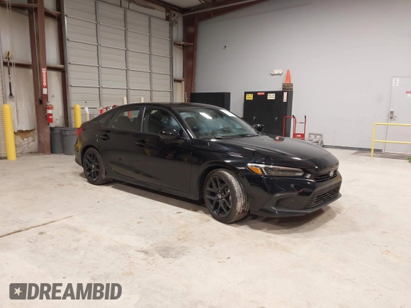 2024 Honda Civic Sport with VIN 2HGFE2F59RH519889, listed as a IAAI auction lot 41598192 with 7,451 mi miles and . Bid and sale history available at DreamBid. Image 1.