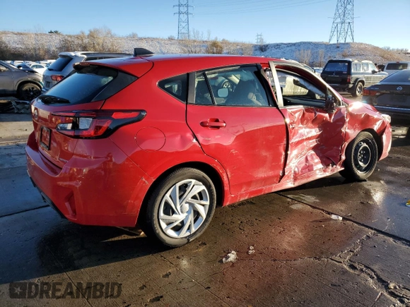 2024 Subaru Impreza with VIN JF1GUABC4R8252869, listed as a Copart auction lot 82864834 with 13,940 mi miles and Salvage Title. Bid and sale history available at carsss.com. Image 3.