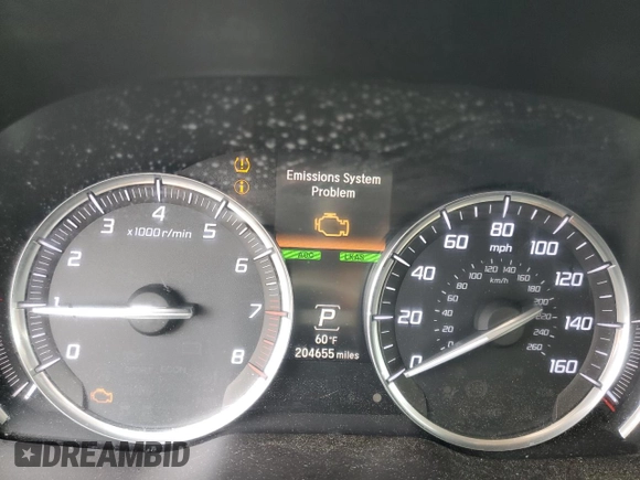 2016 Acura MDX Technology z VIN 5FRYD4H44GB043093, wystawiony jako Copart lot #56663955 z przebiegiem 204 655 mil mil oraz Szkoda całkowita • Salvage title. Historia ofert i sprzedaży dostępna na DreamBid. Obrazek 9.
