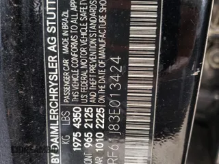 2003 Mercedes-Benz C 240 with VIN WDBRF61J83E013424, listed as a Copart auction lot 51279935 with 266,939 mi miles and Salvage Title. Bid and sale history available at carsss.com. Image 12.