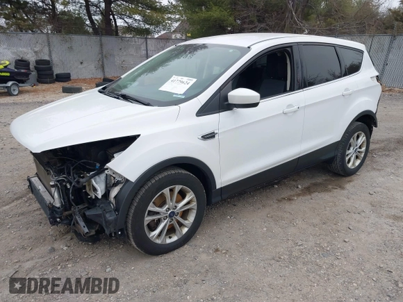 2017 Ford Escape SE with VIN 1FMCU9GD7HUA56550, listed as a IAAI auction lot 41779624 with 133,231 mi miles. Bid and sale history available at carsss.com. Image 2.