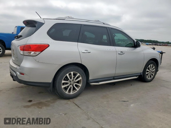 2015 Nissan Pathfinder SL with VIN 5N1AR2MM5FC672383, listed as a Copart auction lot 53771815 with 189,615 mi miles and Clean title. Bid and sale history available at DreamBid. Image 3.