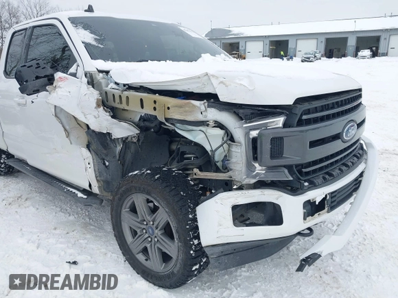 2020 Ford F-150 XL with VIN 1FTFX1E5XLKE18638, listed as a IAAI auction lot 41281632 with 102,146 mi miles. Bid and sale history available at carsss.com. Image 6.