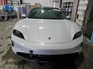 2025 Porsche Taycan with VIN WP0AA2Y12SSA08315, listed as a Copart auction lot 56624715 with 6,910 mi miles and Salvage title. Bid and sale history available at DreamBid. Image 5.