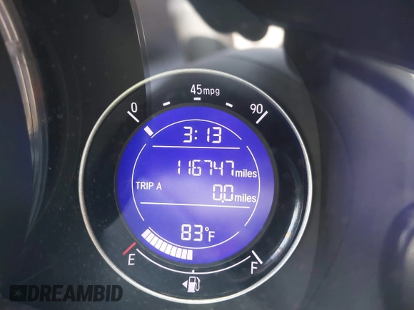 2016 Honda Fit EX with VIN JHMGK5H77GX001444, listed as a IAAI auction lot 42583633 with 116,747 mi miles and . Bid and sale history available at DreamBid. Image 15.