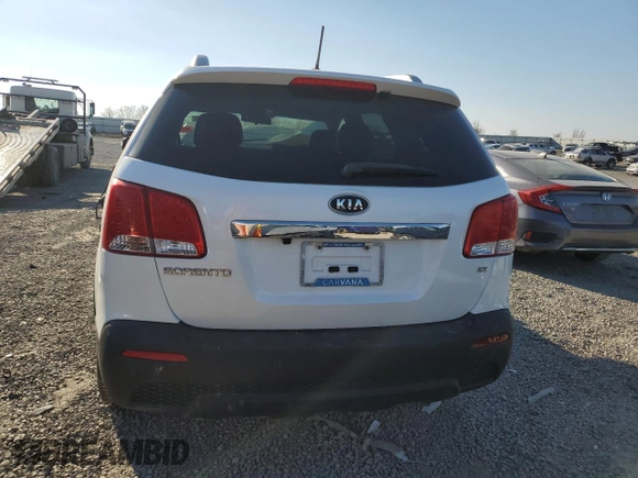 2013 Kia Sorento EX with VIN 5XYKUCA66DG385064, listed as a Copart auction lot 46798695 with 0 mi miles and Salvage Title. Bid and sale history available at carsss.com. Image 6.